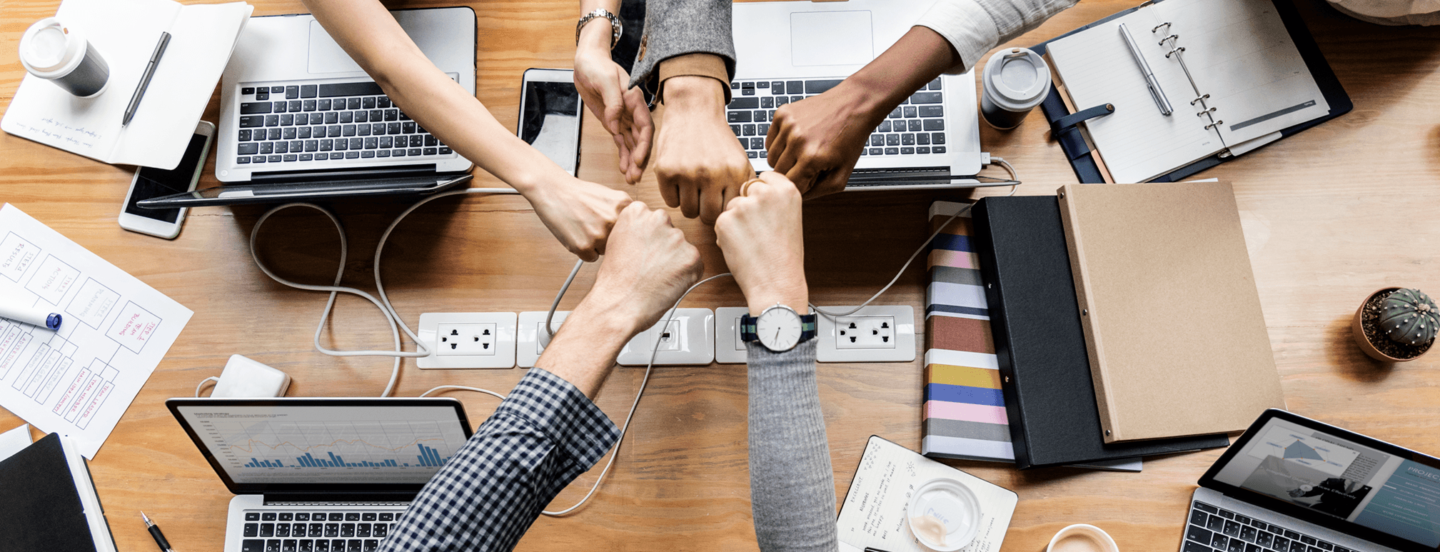 Team working together
