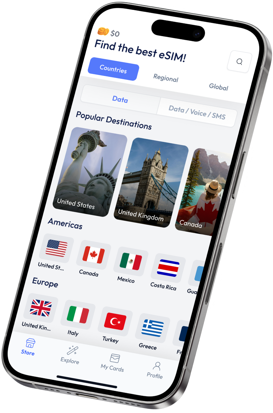 Wow Connect eSIM illustration